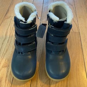 Bobux merino lined water resistant leather boots